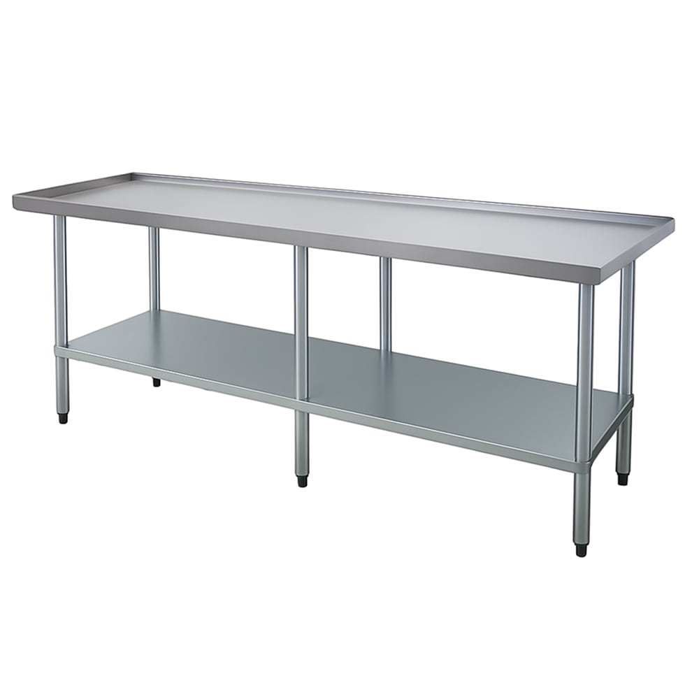 009-ES248 96" x 24" Stationary Equipment Stand for General Use, Undershelf