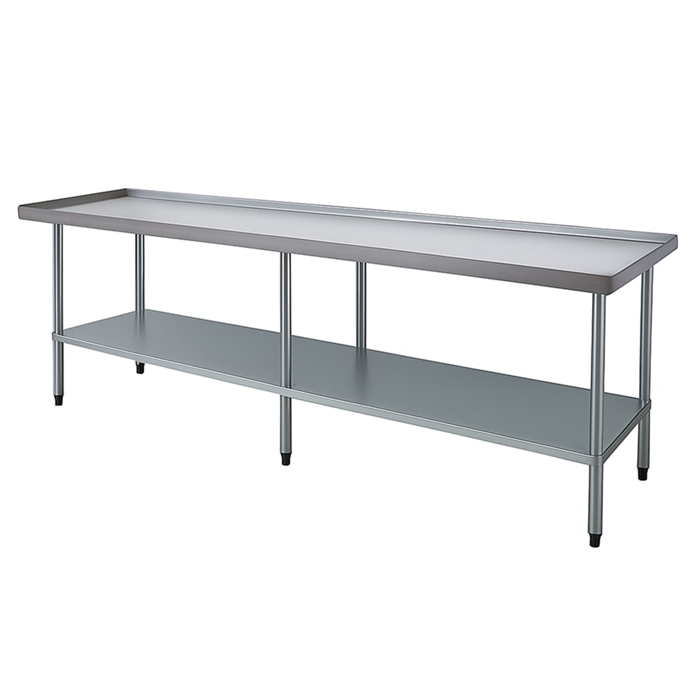 009-EG307 84" x 30" Stationary Equipment Stand for General Use, Undershelf