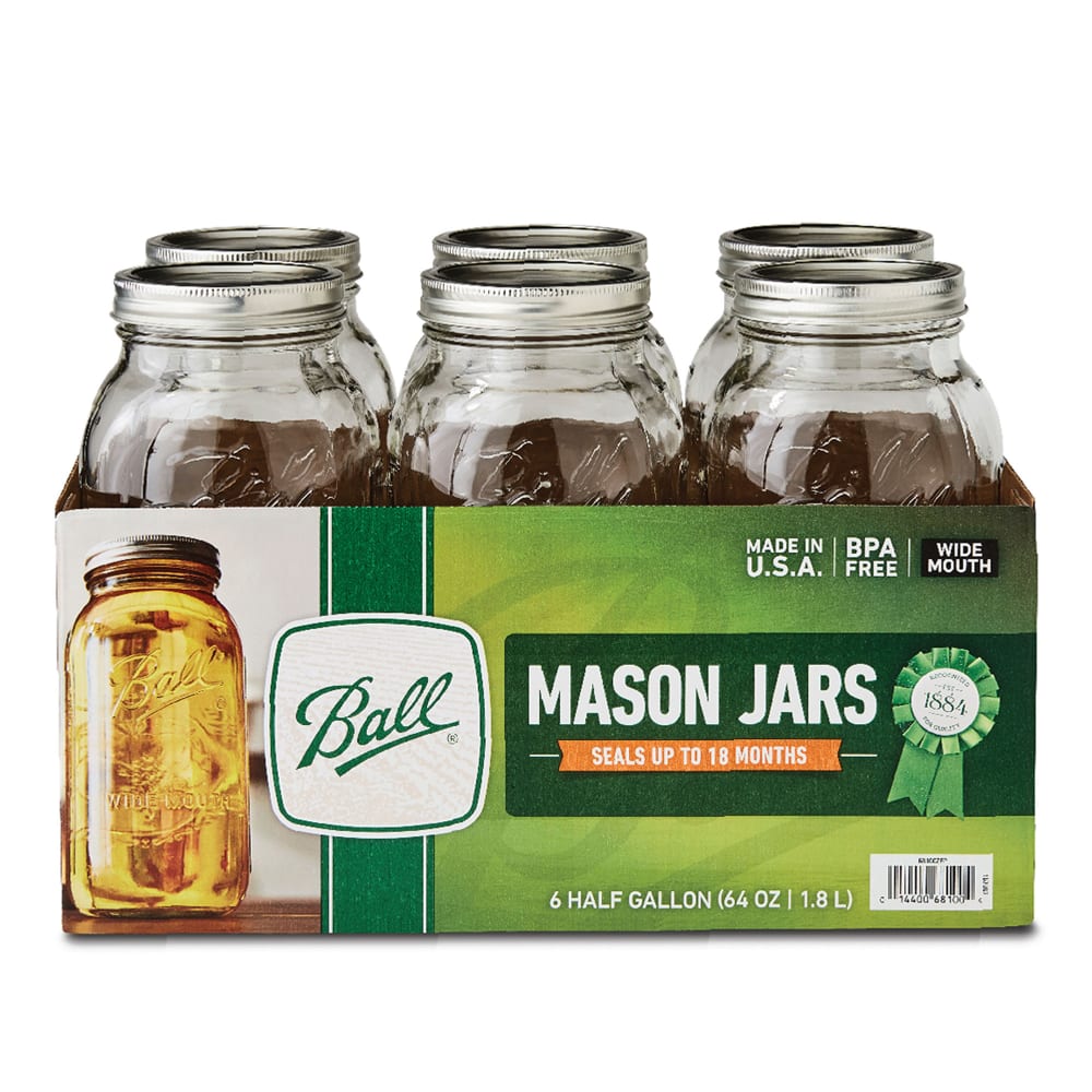 Regular Mouth Quart Jar - Thumbnail 5