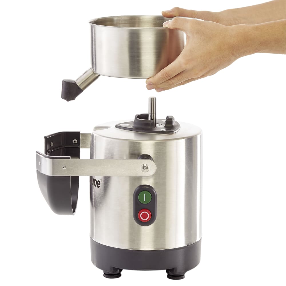 Robot Coupe J80 Tabletop Centrifugal Juicer w/ 6 7/8 qt Waste