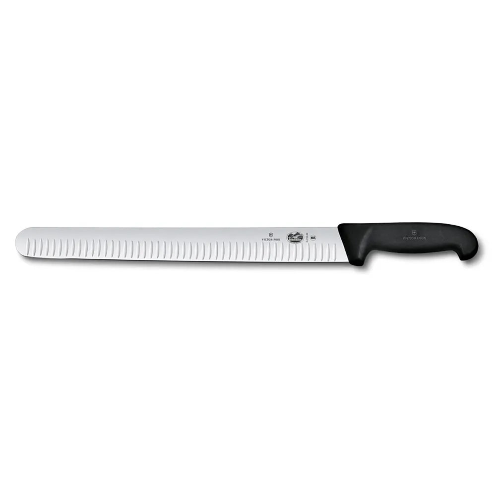 037-40646 14" Granton Slicer Knife w/ Black Fibrox® Pro Handle, Stainless Steel