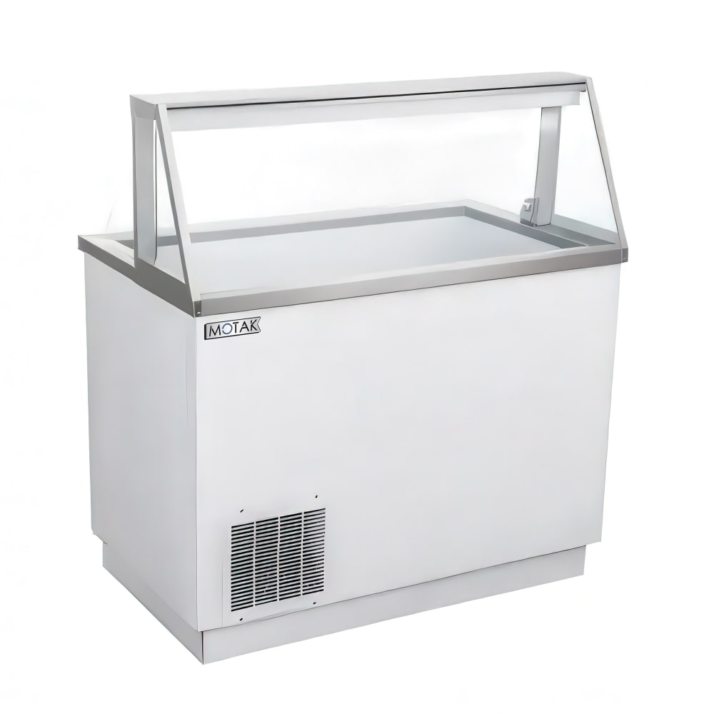 999-MHDC1 47" Ice Cream Dipping Cabinet w/ 12 Tub Capacity - White, 115v