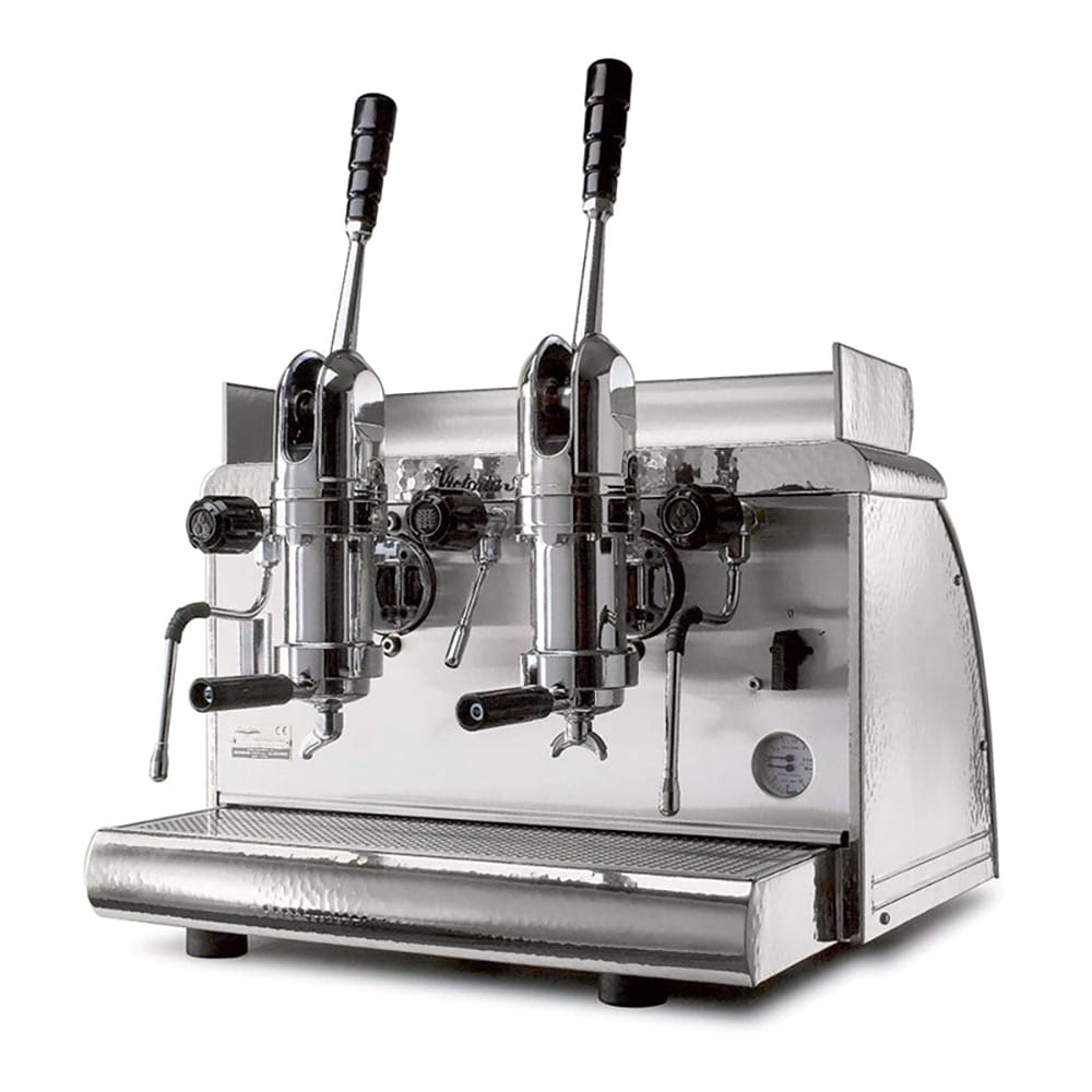 743-XL2CRLEV02000003 Manual Espresso Machine w/ (2) Groups & (2) Steam Wands - 208-240v/1ph