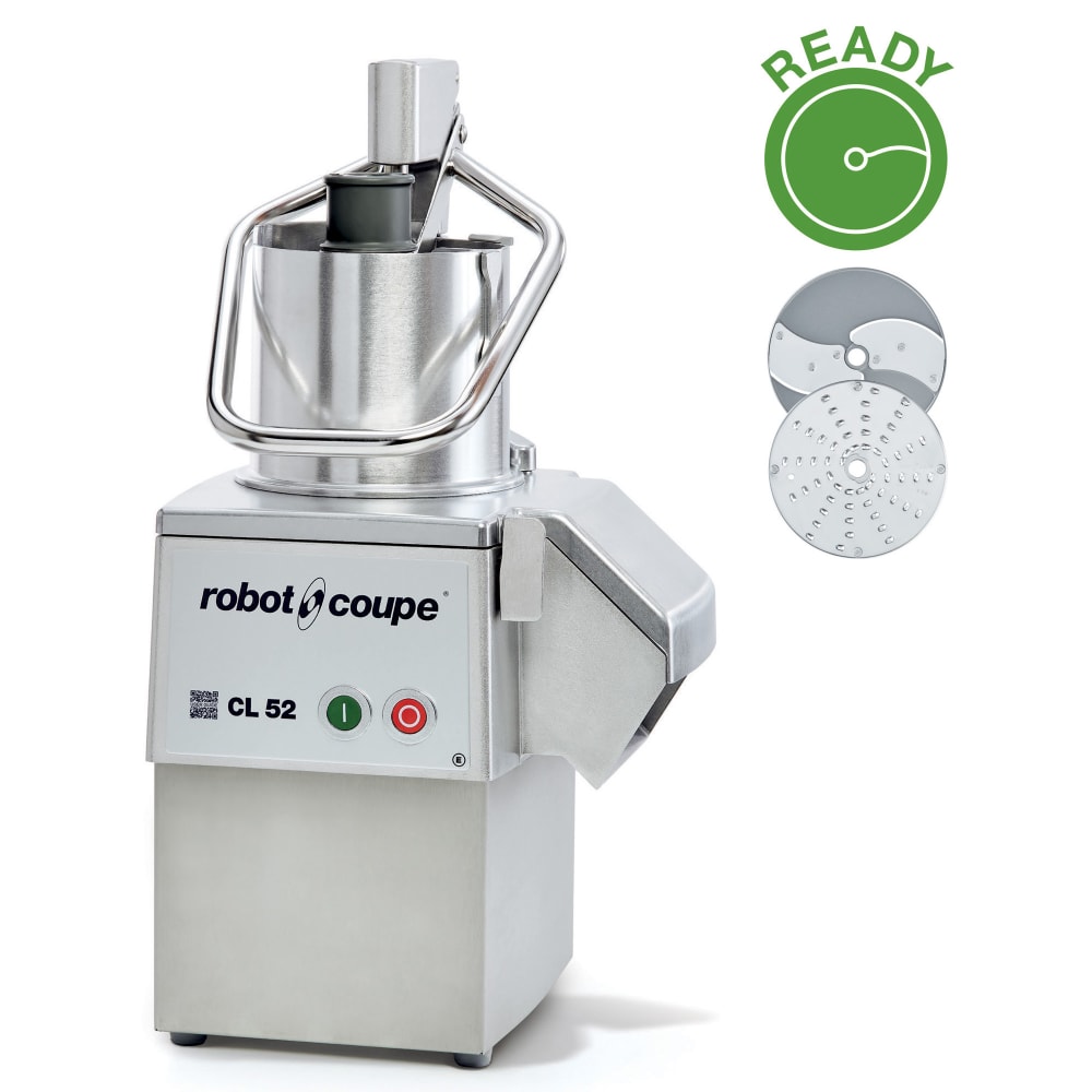Robot Coupe CL52E 1 Speed Cutter Mixer Food Processor w/ Side