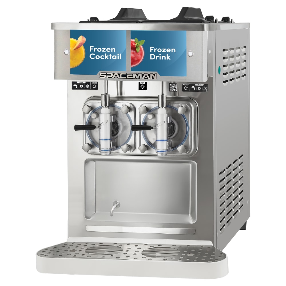 Spaceman 6455-CL Margarita Machine - Double, Countertop, 190
