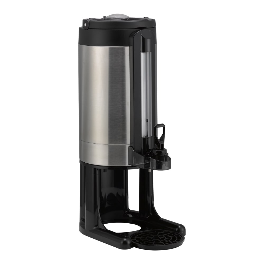 Service Ideas 2 Gallon Thermal Coffee Dispenser - Brushed Stainless/Black  (GIU2GV3)