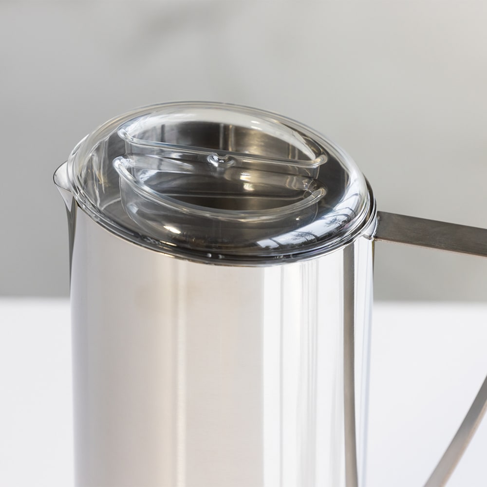 Service Ideas Tritan Plastic Lid for 64 1/4 oz Stainless Steel
