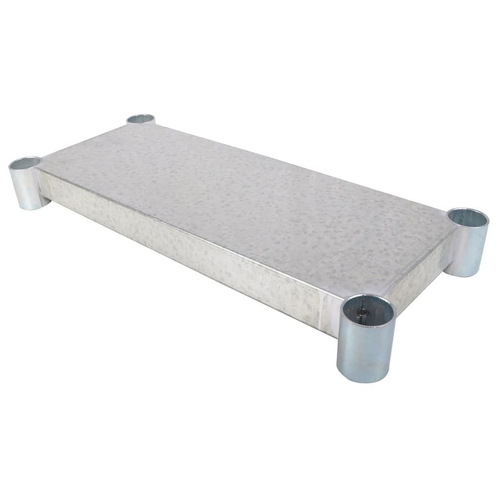 079-0327STV Undershelf for 72" x 30" Work Table, Galvanized Steel
