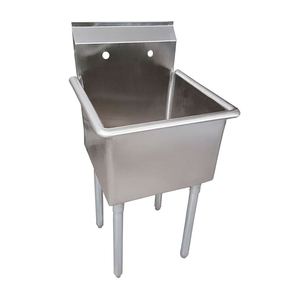 079-41421SUKB 27" 1 Compartment Sink w/ 24"L x 24"W Bowl, 14" Deep