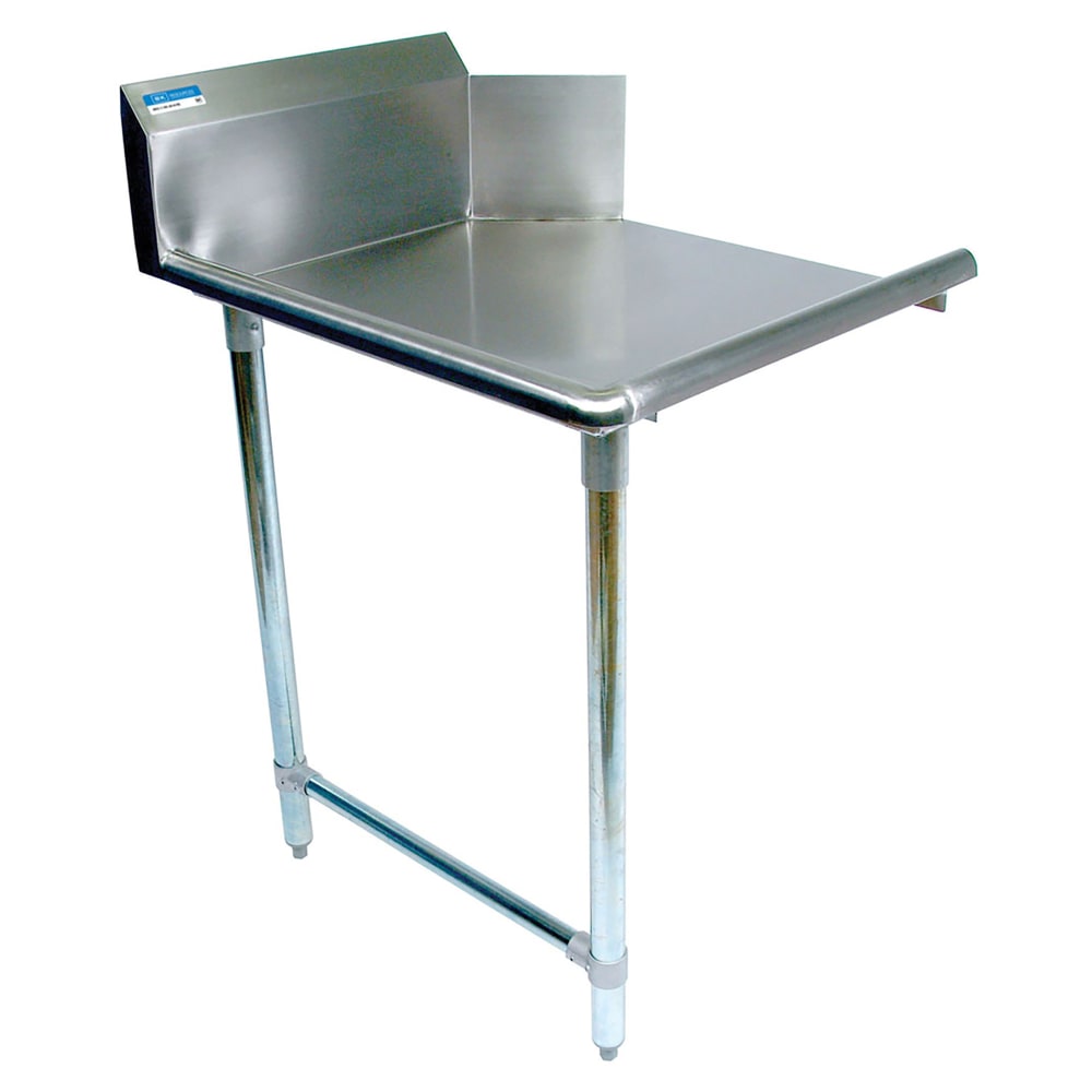 079-L27TDCKB 72" Straight Dish Table - Right to Left