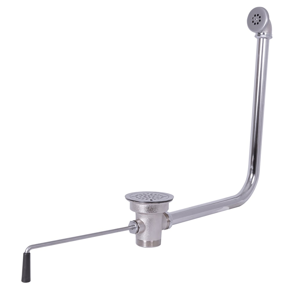 079-O1RWLKB Twist Waste Valve, 3 1/2" Sink Opening, 2" Drain Outlet, 1 1/2" Adapte...