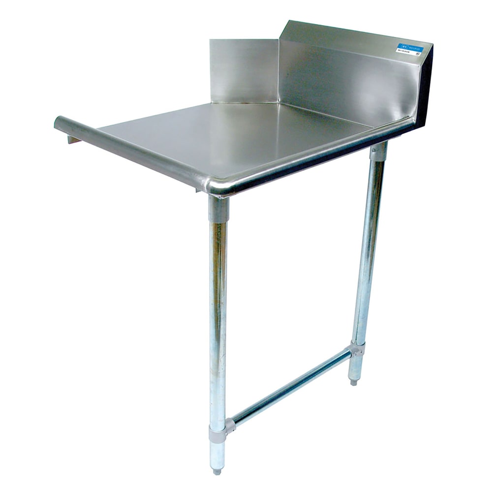 079-R63TDCKB 36" Straight Dish Table - Left to Right