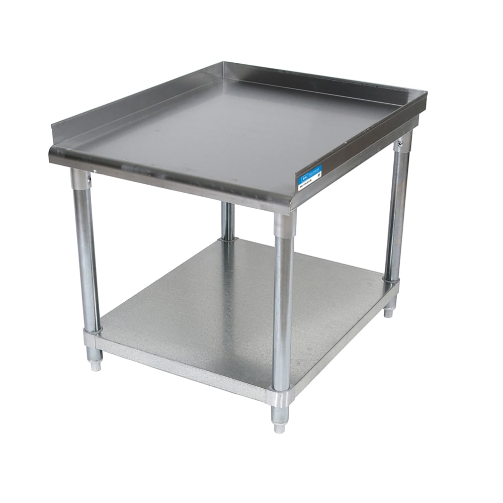 079-0381STEV 18" x 30" Stationary Equipment Stand for General Use, Undershelf
