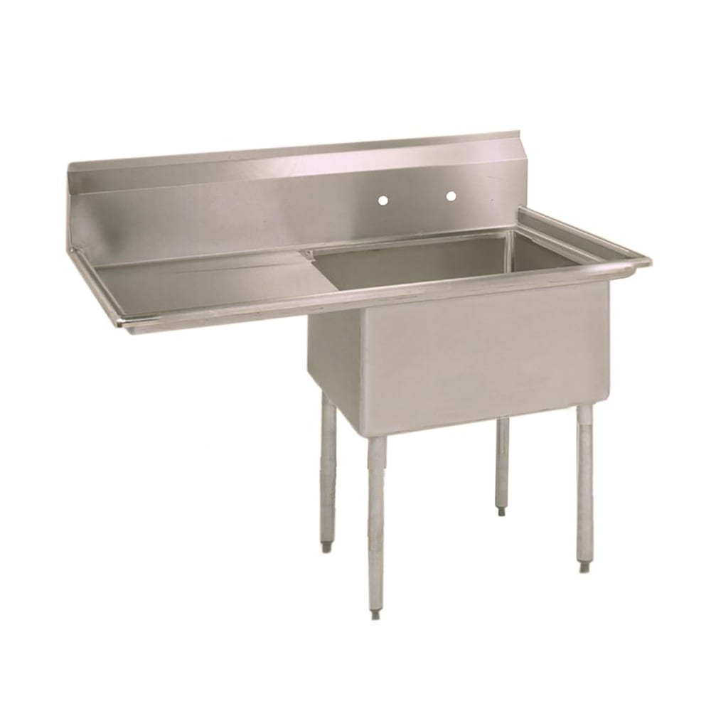 079-L8121811SE 38 1/2" 1 Compartment Sink w/ 18"L x 18"W Bowl, 12" Deep
