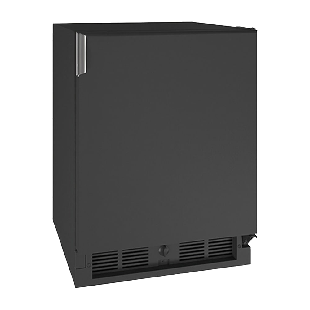 663-U29RB00A 21"W Undercounter Refrigerator w/ (1) Section & (1) Solid Door - Black, 115...