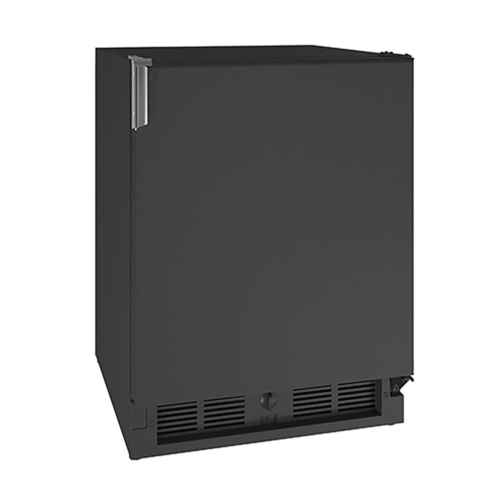 663-UMRI121BS01A 21"W Undercounter Refrigerator w/ (1) Section & (1) Solid Door - Black,...