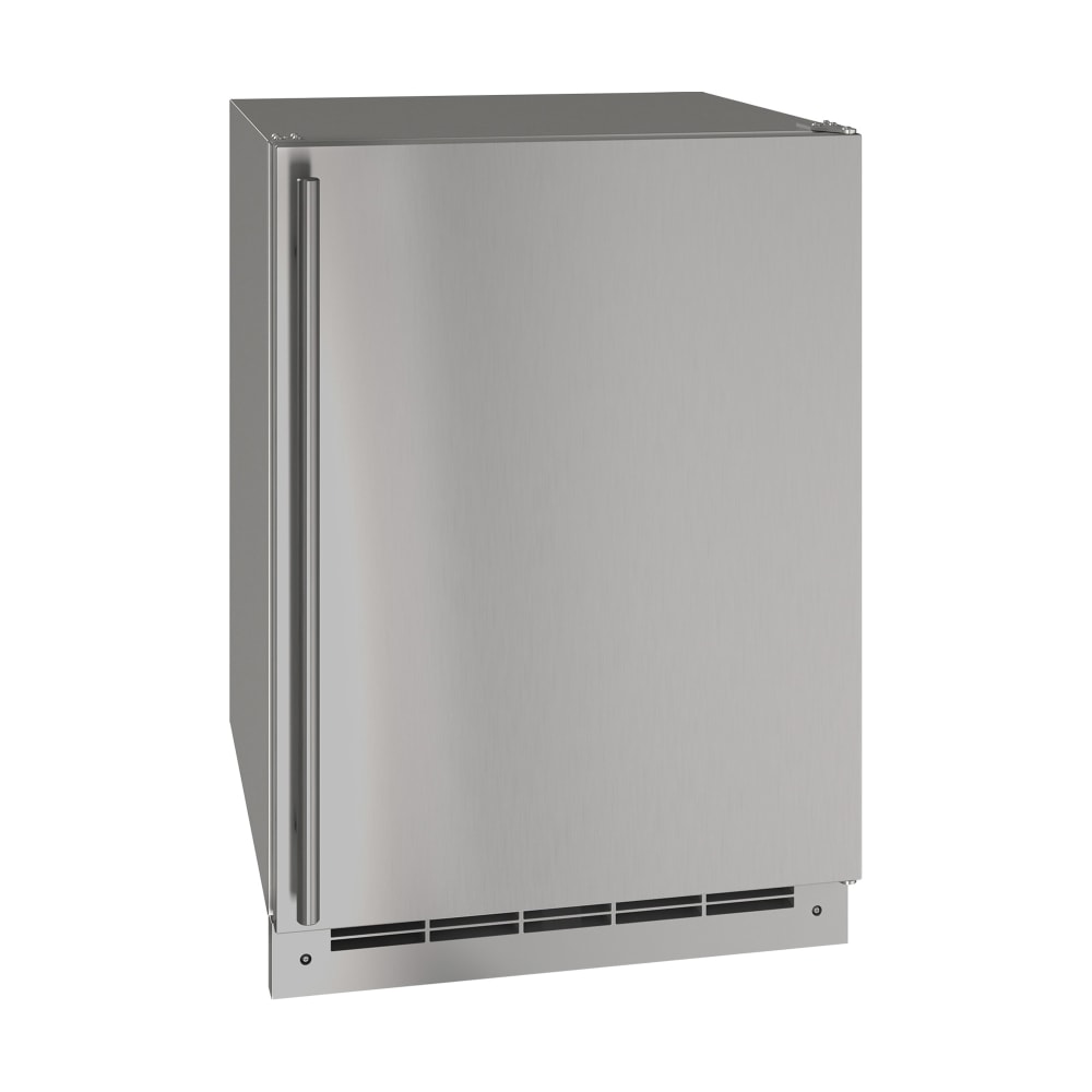 663-UORE124SS01A 24"W Undercounter Refrigerator w/ (1) Section & (1) Solid Door - Stainl...