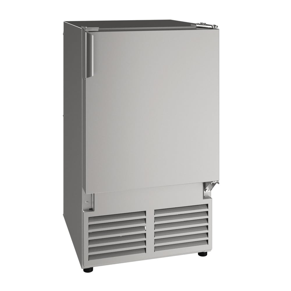 663-UMCR014SS01A 14"W Crescent Cube Undercounter Ice Machine - 23 lbs/day, Air Cooled