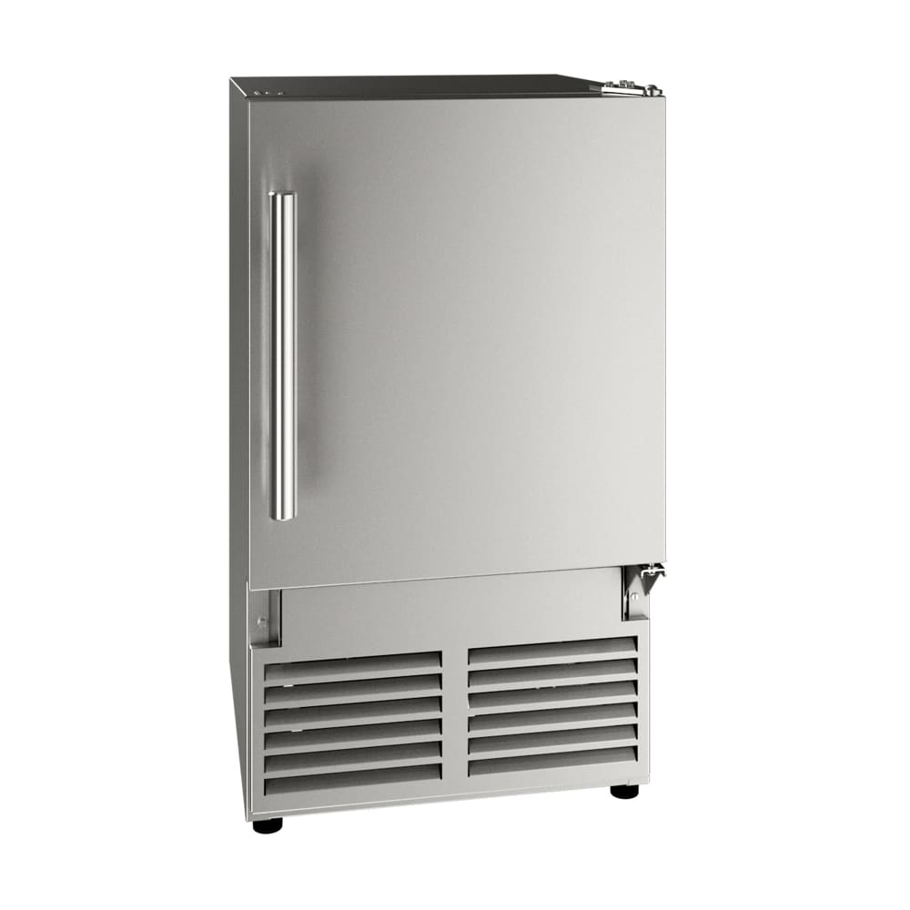 663-UACR014SS01A 14"W Crescent Cube Undercounter Ice Machine - 23 lbs/day, Air Cooled