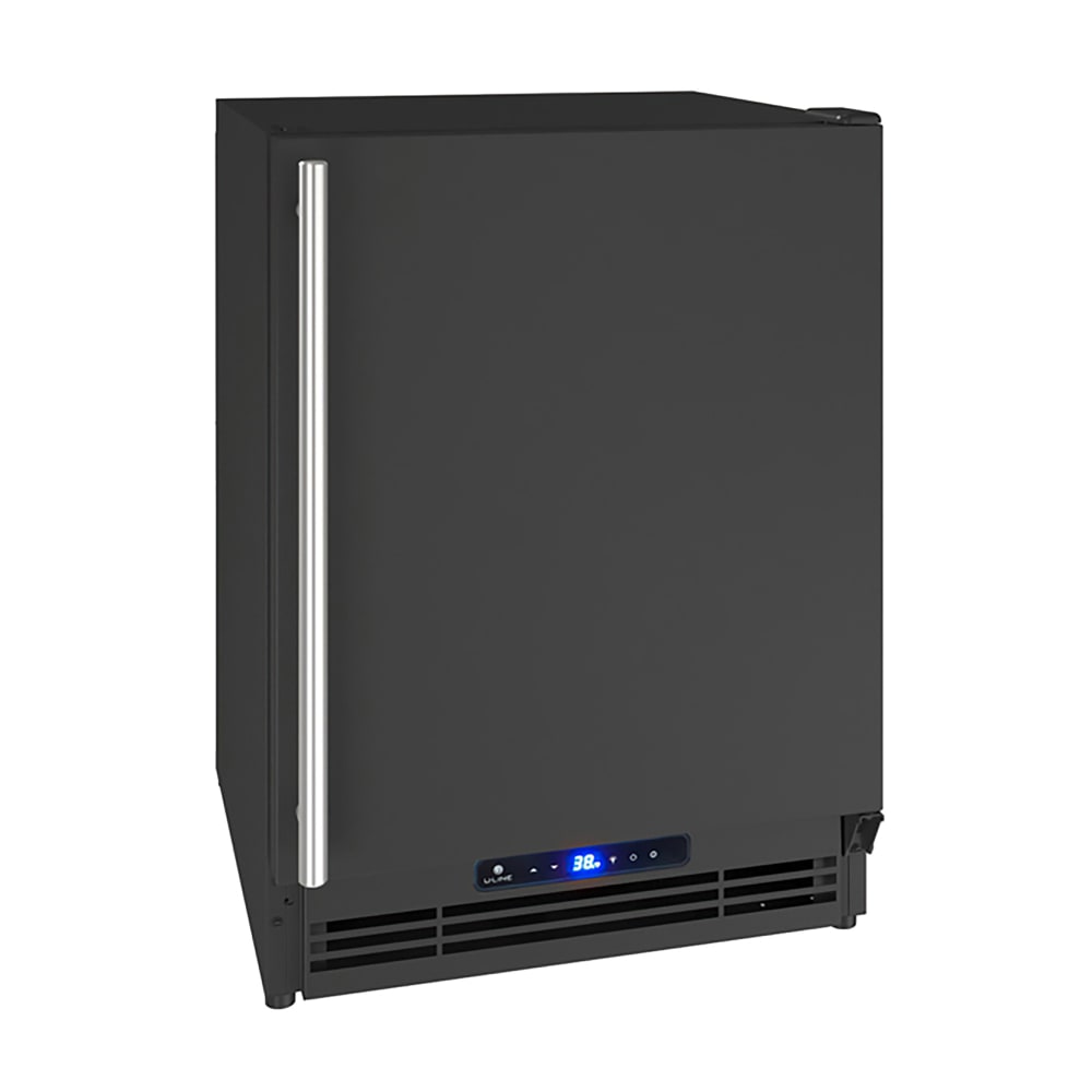 663-UARI121BS01A 21"W Undercounter Refrigerator w/ (1) Section & (1) Solid Door - Black,...