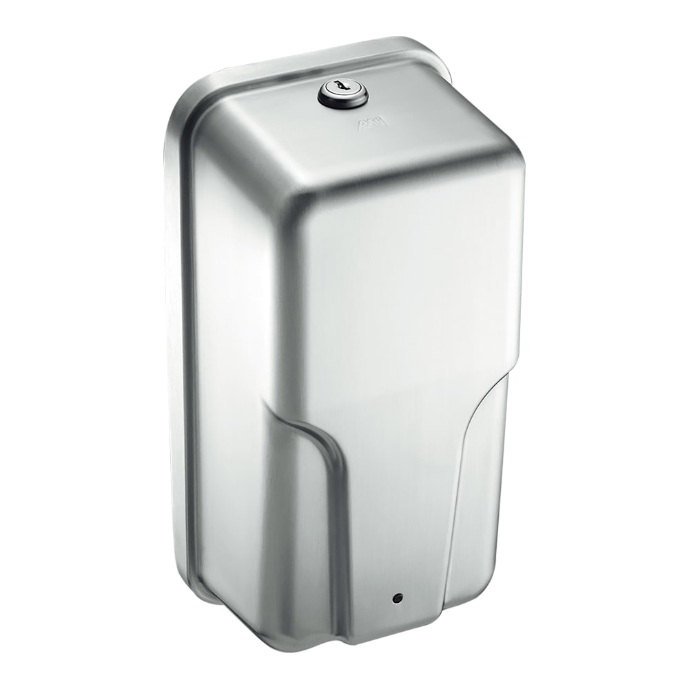 244-1020365 34 oz Roval™ Wall Mount Automatic Foam Soap/Sanitizer Dispenser, Stainless Steel