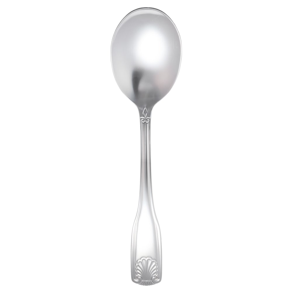 200-SHL03 7 1/3" Dessert Spoon with 18/0 Stainless Grade, Shell Pattern