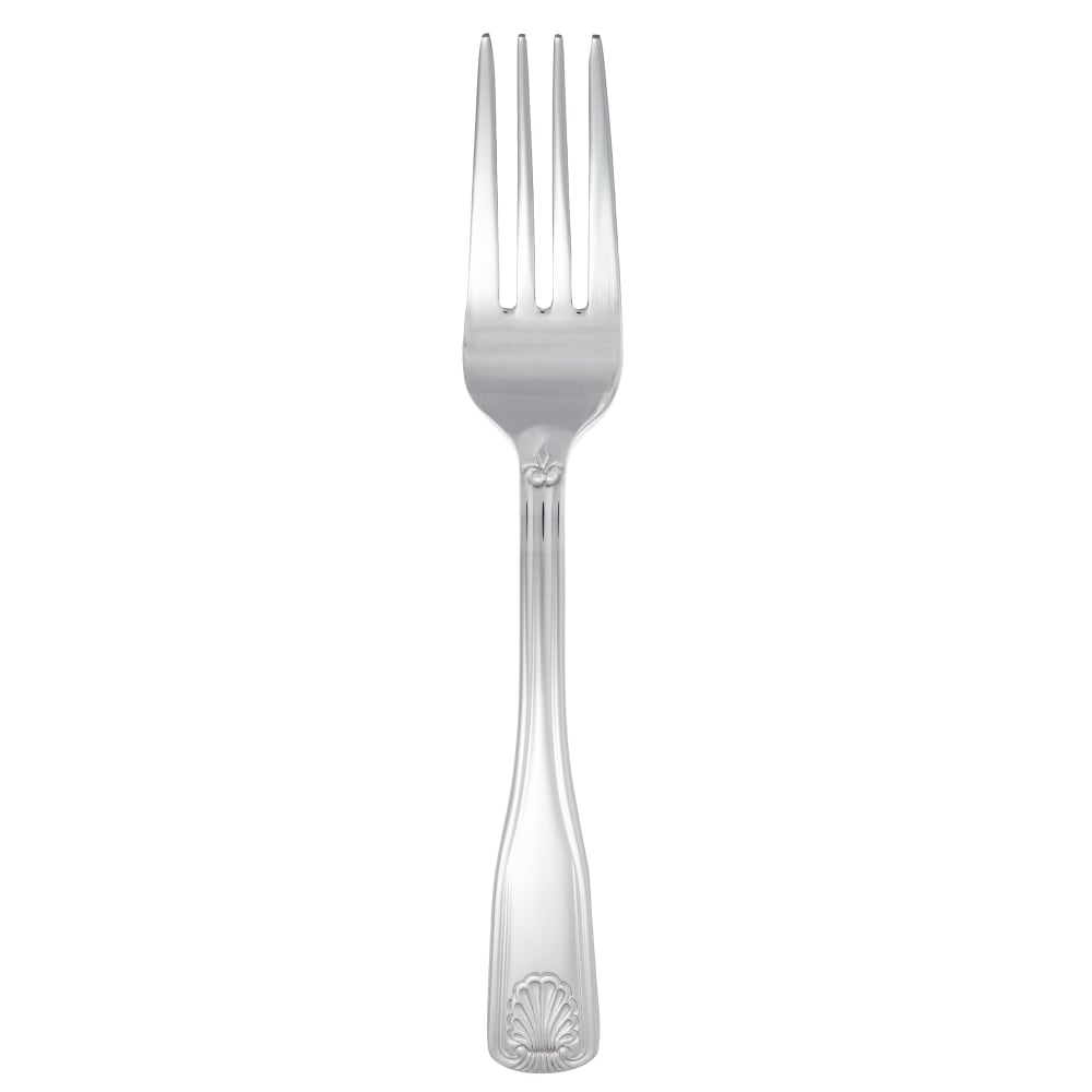 200-SHL06 7" Salad Fork with 18/0 Stainless Grade, Shell Pattern