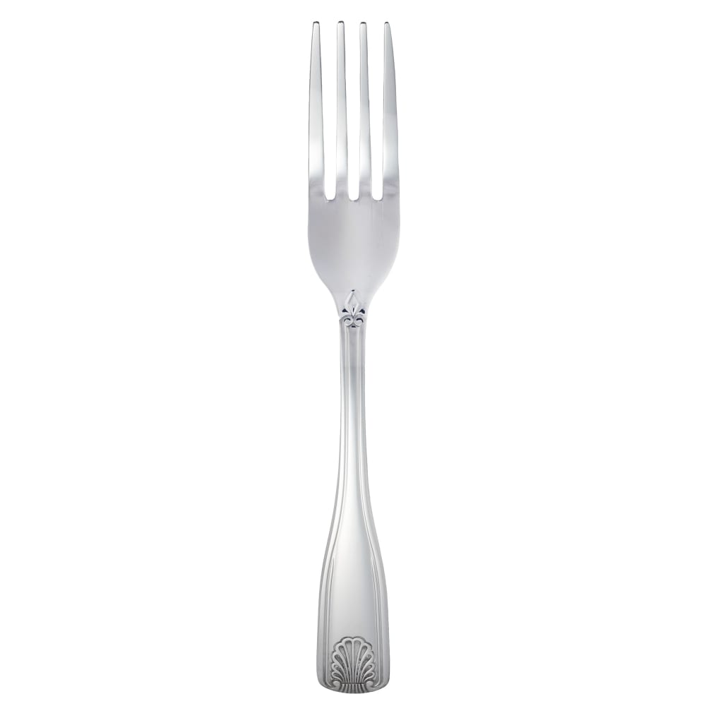 200-SHL05 7 5/8" Dinner Fork with 18/0 Stainless Grade, Shell Pattern