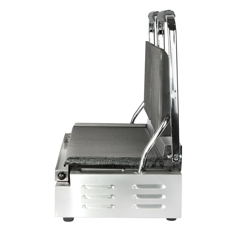 MoTak MPD22 Double Commercial Panini Press w/ Cast Iron Grooved