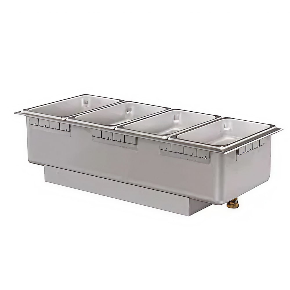 042-HWBL43DA Drop-In Hot Food Well w/ (4) 1/3 Size Pan Capacity, 120v