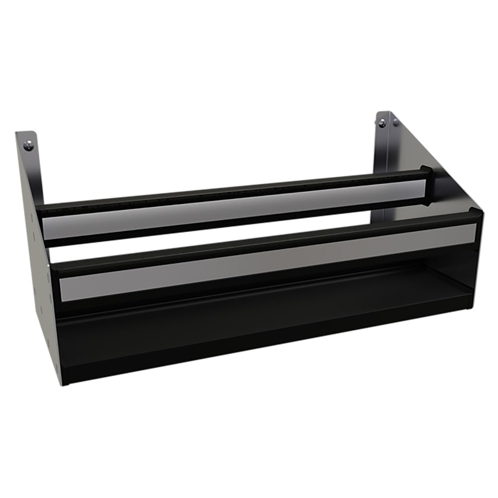 679-DSR24 24" Double Tier Speed Rail - 12 Bottle Capacity, Stainless