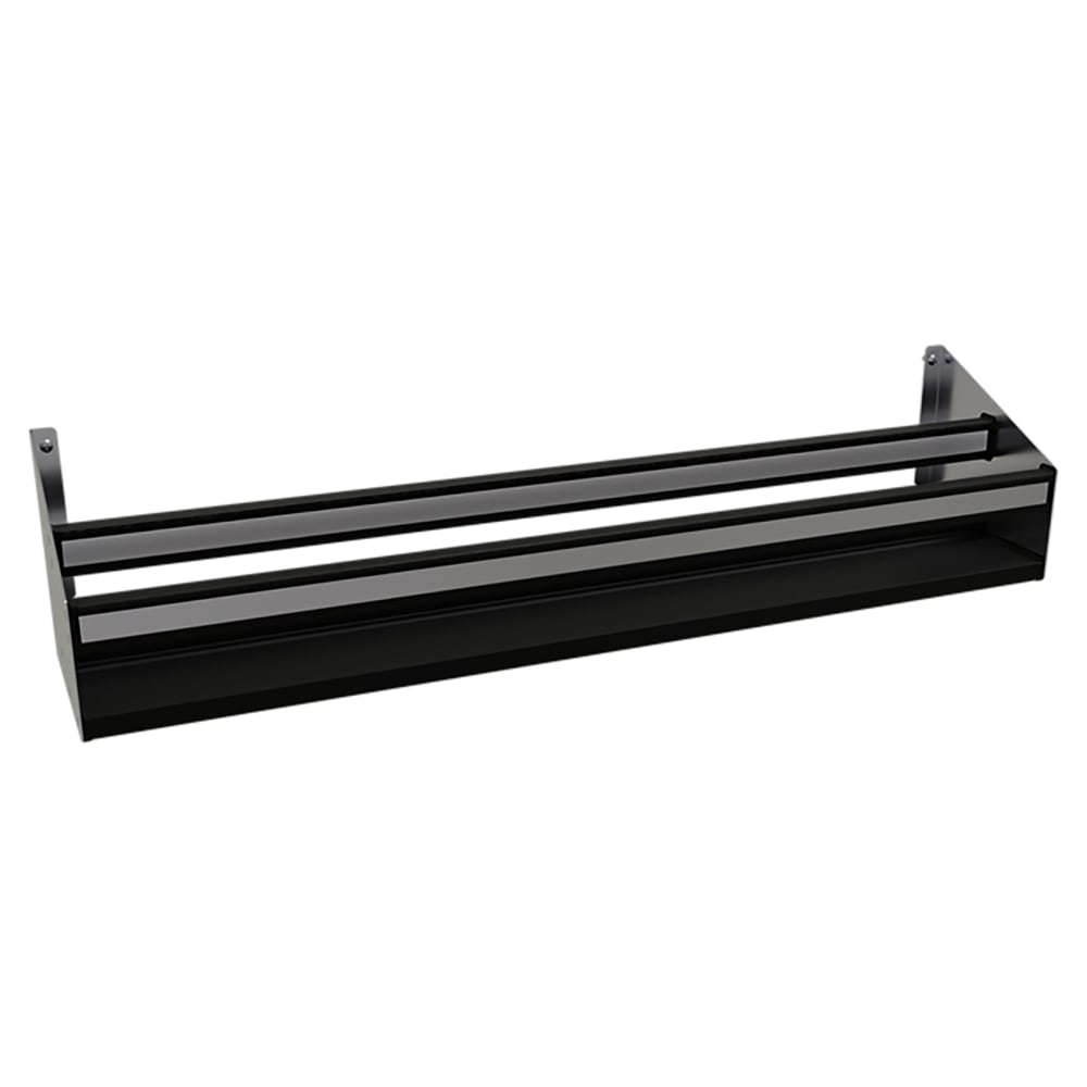 679-DSR48 48" Double Tier Speed Rail - 24 Bottle Capacity, Stainless