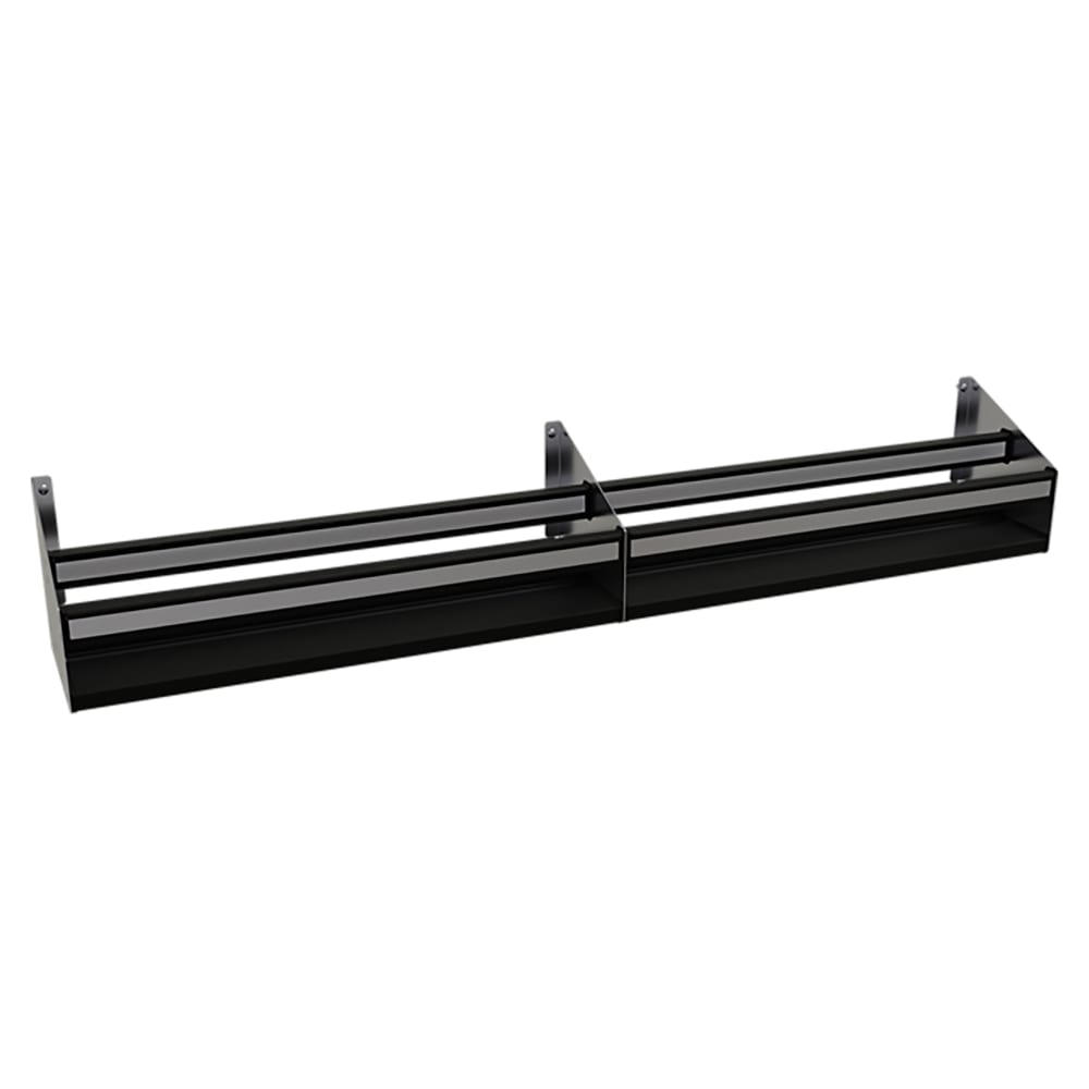 679-DSR65 65" Double Tier Speed Rail - 34 Bottle Capacity, Stainless
