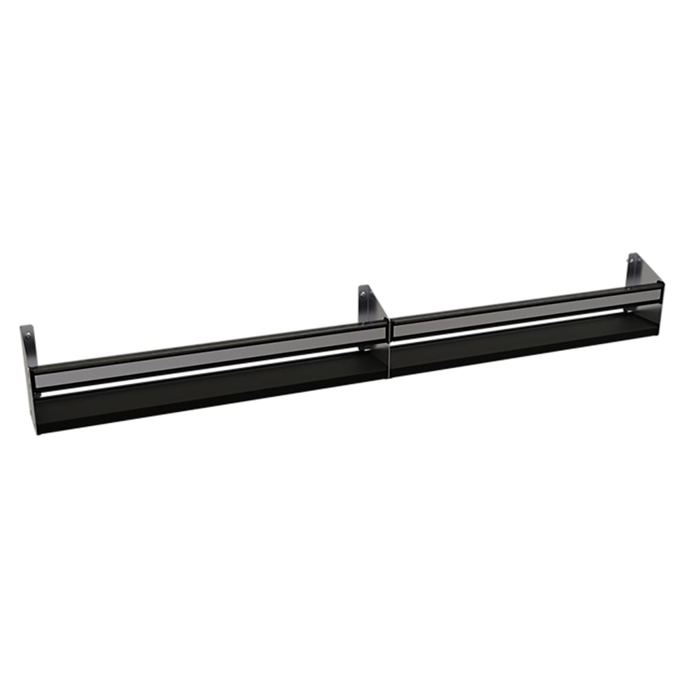 679-SSR63 63" Single Tier Speed Rail - 16 Bottle Capacity, Stainless