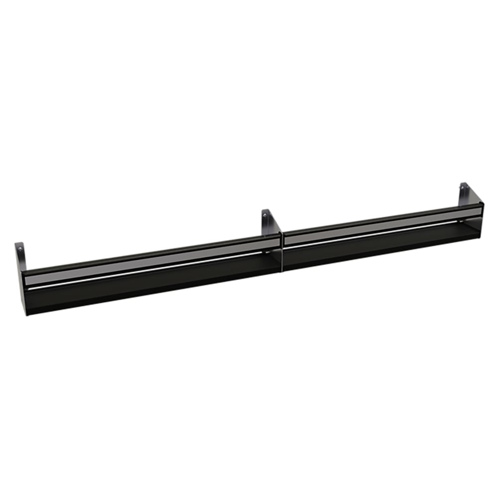 679-SSR73 73" Single Tier Speed Rail - 19 Bottle Capacity, Stainless