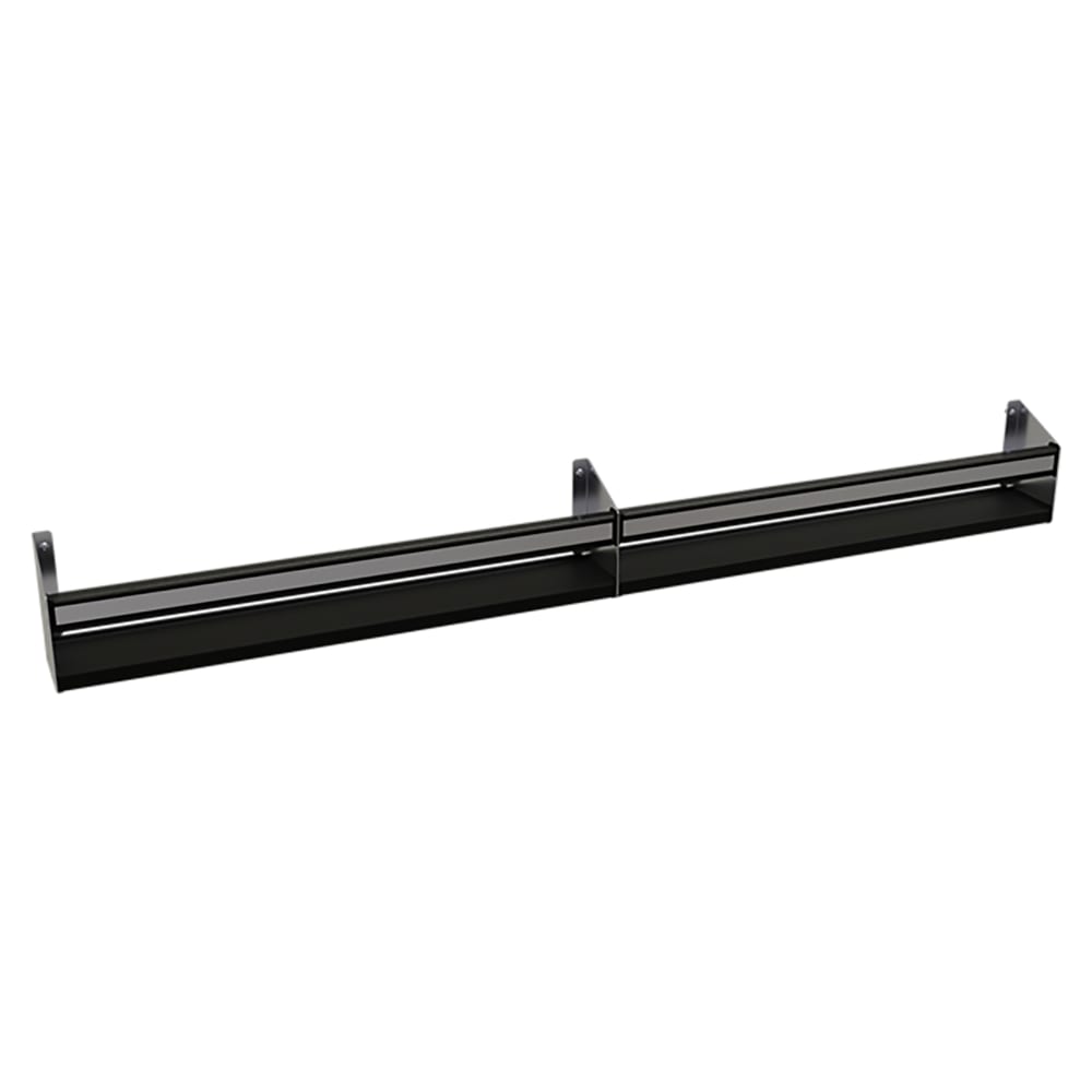 679-SSR75 75" Single Tier Speed Rail - 19 Bottle Capacity, Stainless