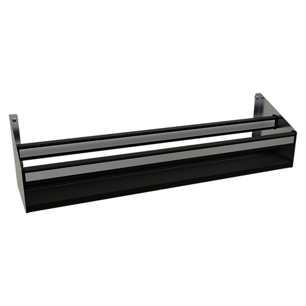 679-DSR37 37" Double Tier Speed Rail - 20 Bottle Capacity, Stainless