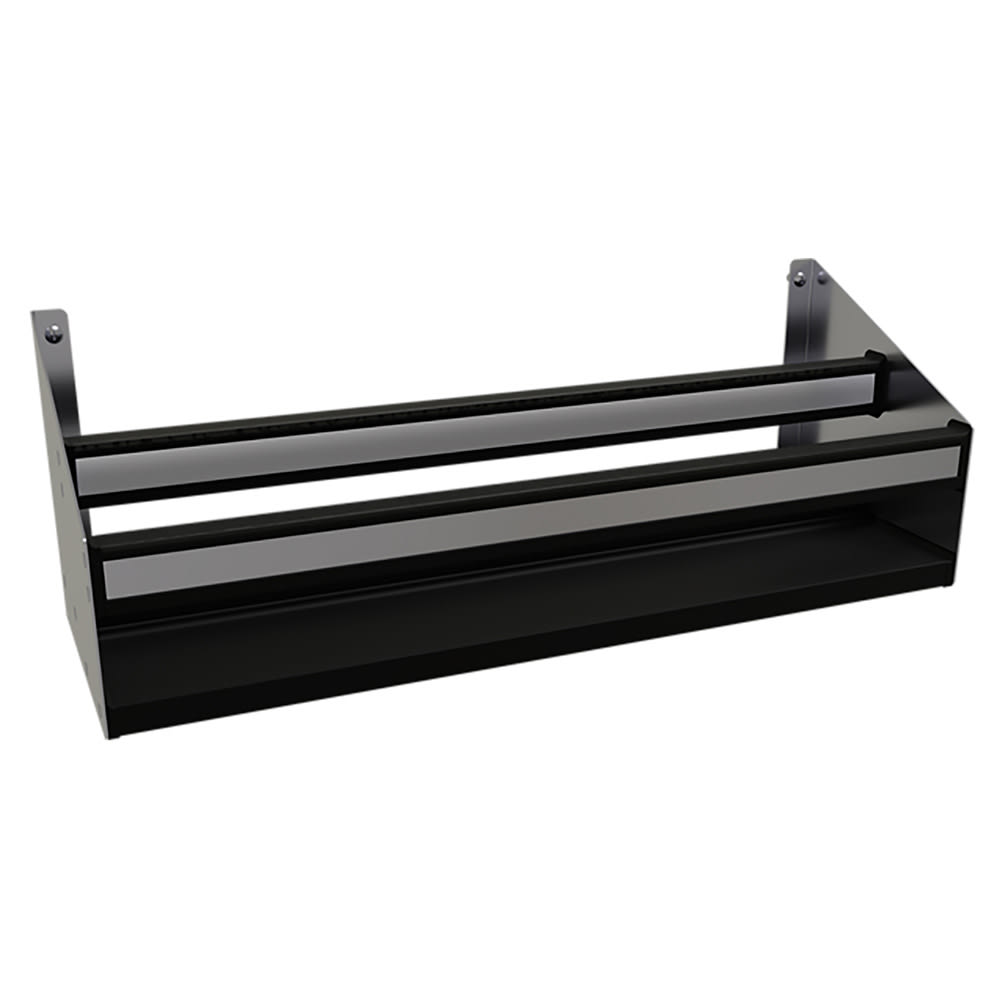 679-DSR25 25" Double Tier Speed Rail - 14 Bottle Capacity, Stainless