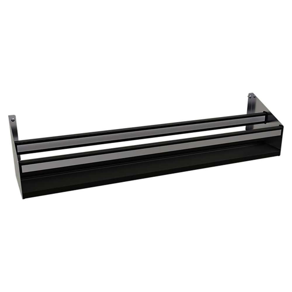 679-DSR43 43" Double Tier Speed Rail - 22 Bottle Capacity, Stainless