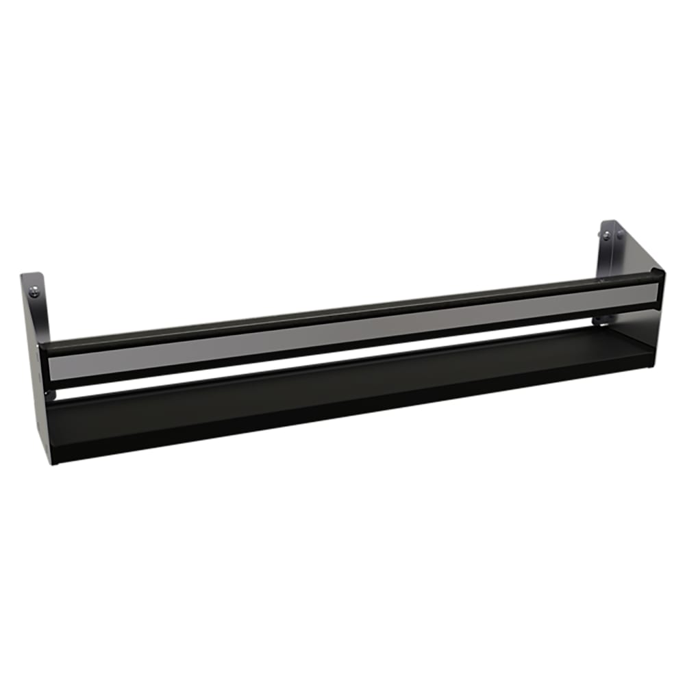 679-SSR34 34" Single Tier Speed Rail - 9 Bottle Capacity, Stainless