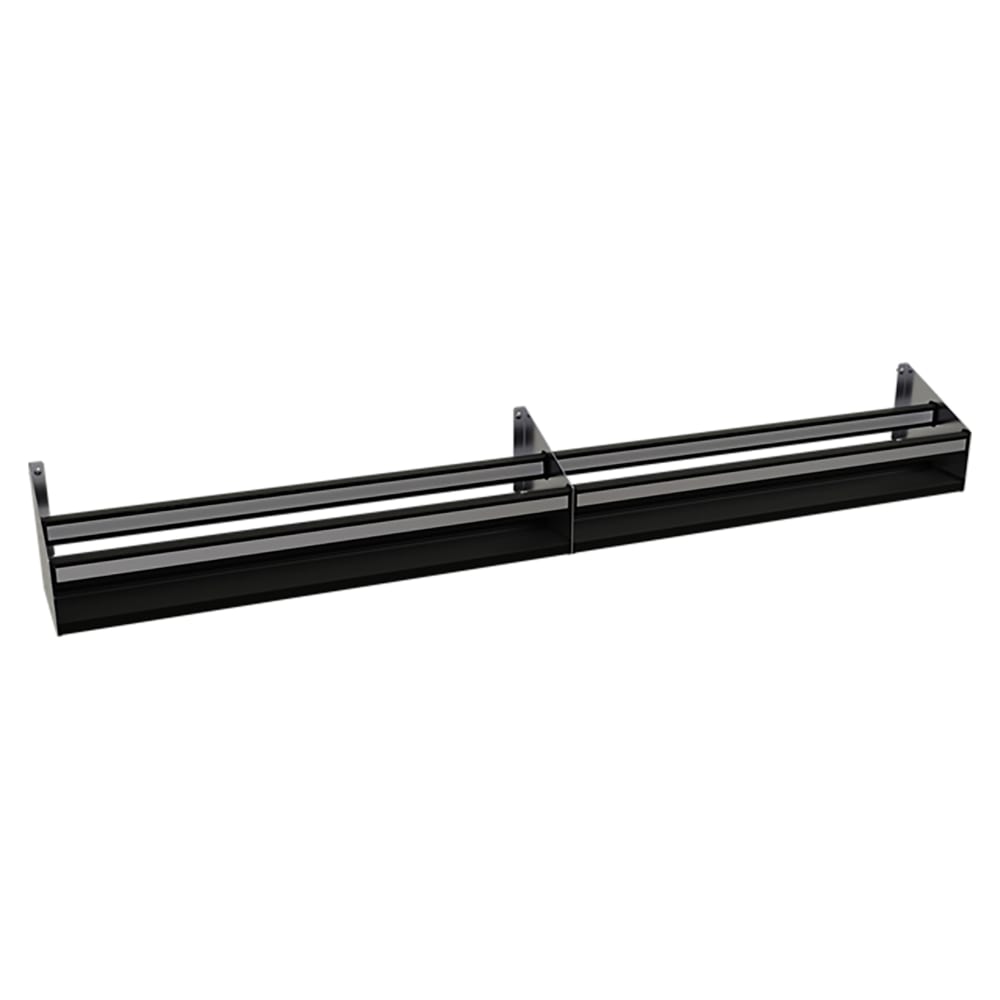 679-DSR83 83" Double Tier Speed Rail - 42 Bottle Capacity, Stainless