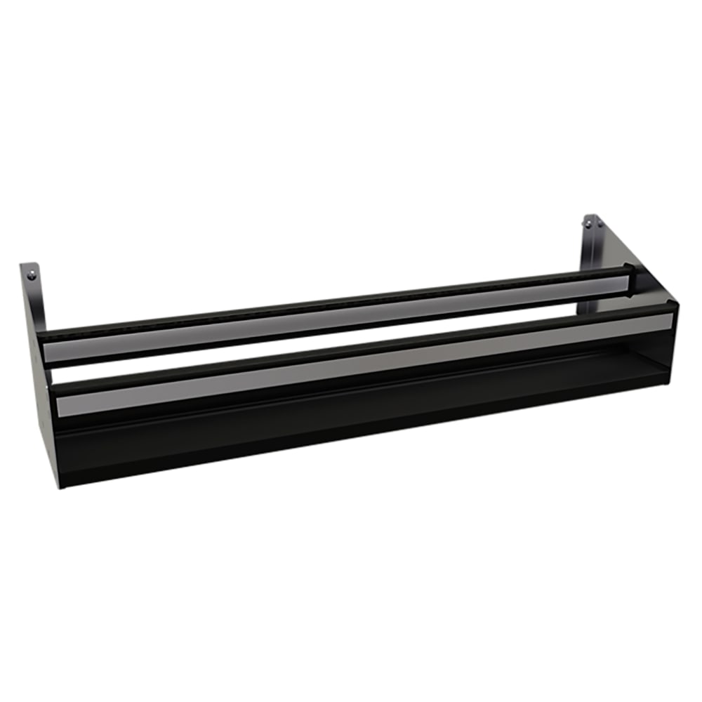 679-DSR39 39" Double Tier Speed Rail - 20 Bottle Capacity, Stainless