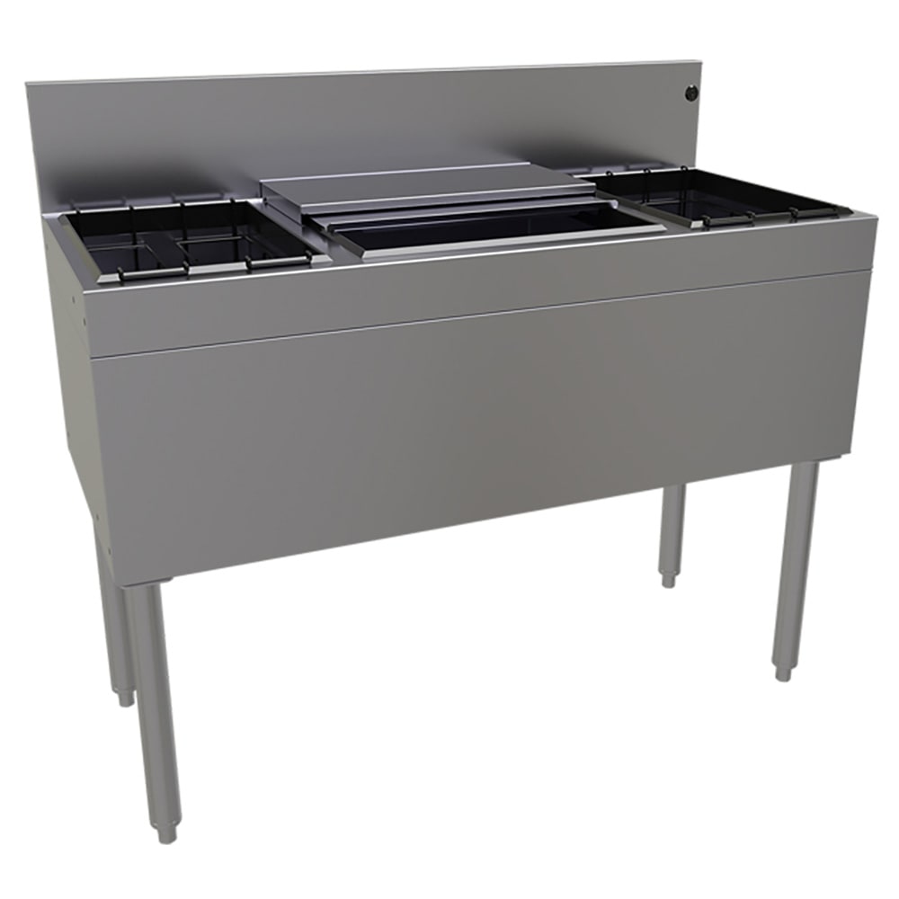 679-CBA42 42" Main Line Cocktail Station w/ 50 lb Ice Bin, Stainless Steel