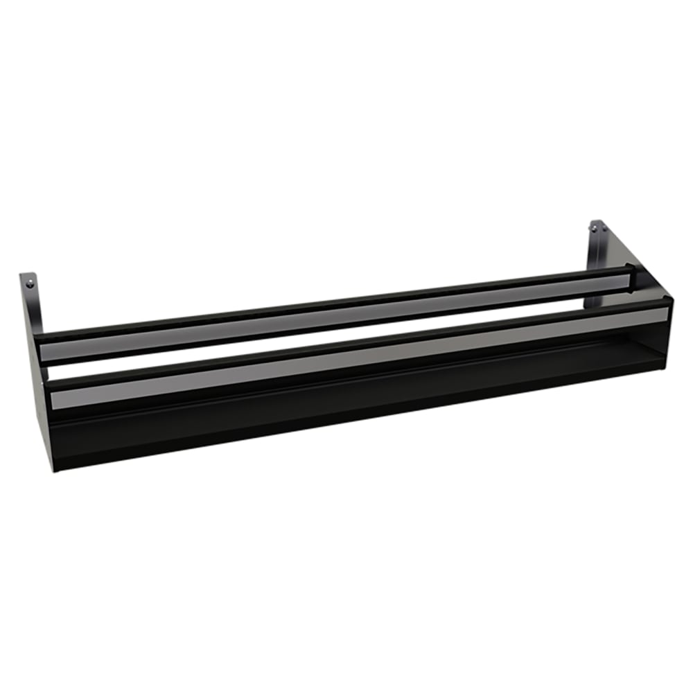 679-DSR46 46" Double Tier Speed Rail - 24 Bottle Capacity, Stainless