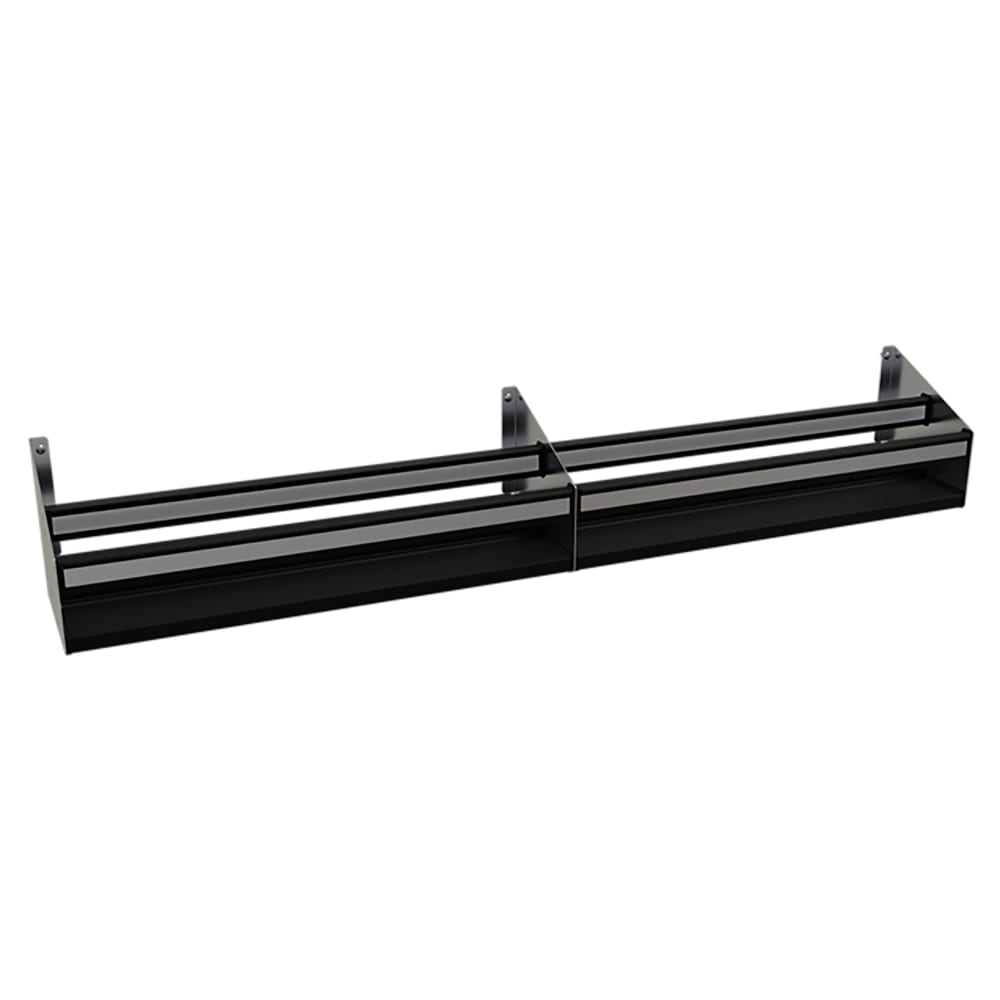679-DSR63 63" Double Tier Speed Rail - 32 Bottle Capacity, Stainless