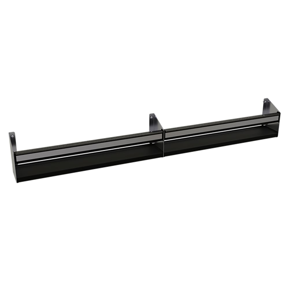 679-SSR53 53" Single Tier Speed Rail - 14 Bottle Capacity, Stainless