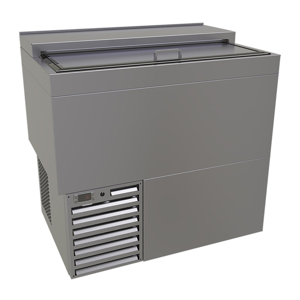 679-MF36S2 1 Section Glass Chiller w/ 87 Mug Capacity - Stainless, 120v