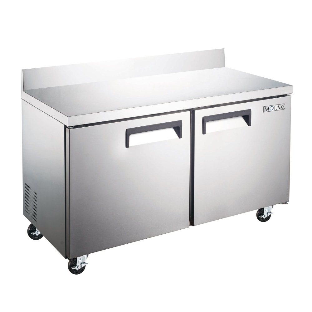 999-MRWT2S 36 1/5" Worktop Refrigerator w/ (2) Sections & (2) Doors, 115v