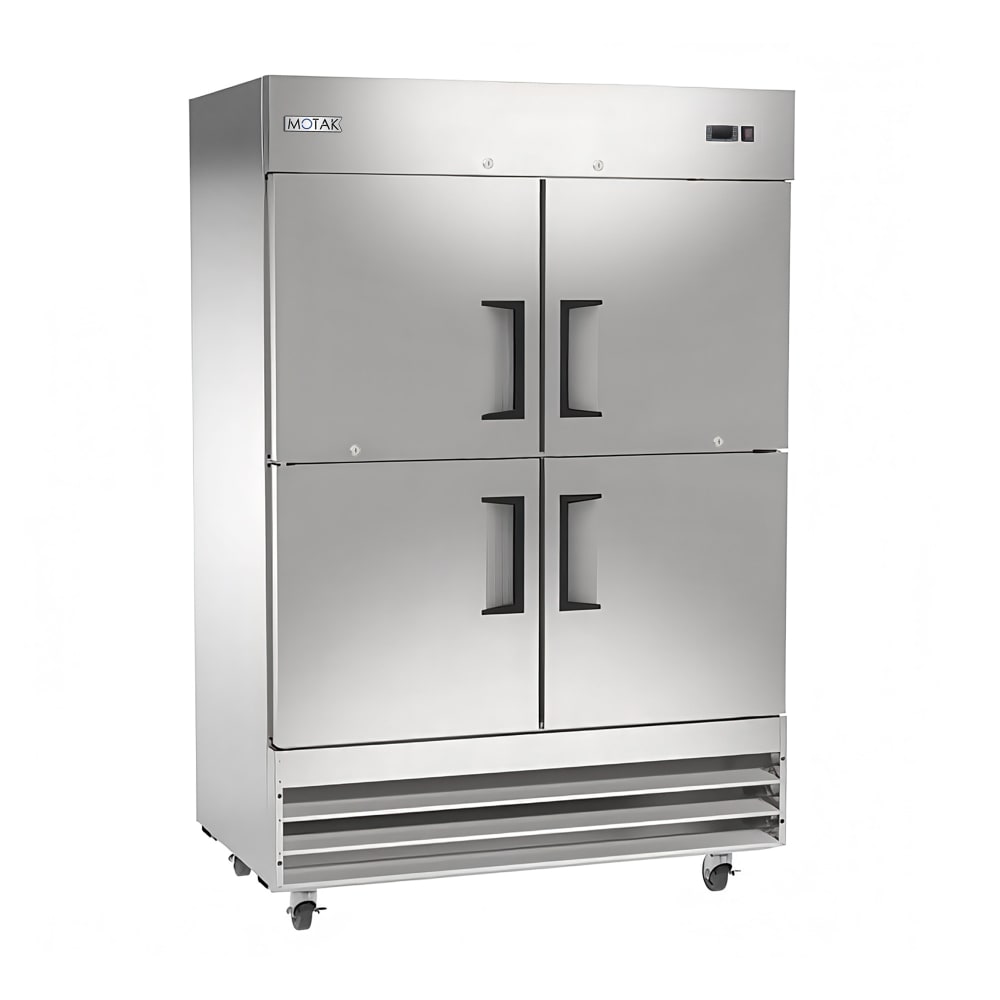 999-MRIF4HS 54" Two Section Reach In Freezer, (4) Left/Right Hinge Solid Doors, 115v