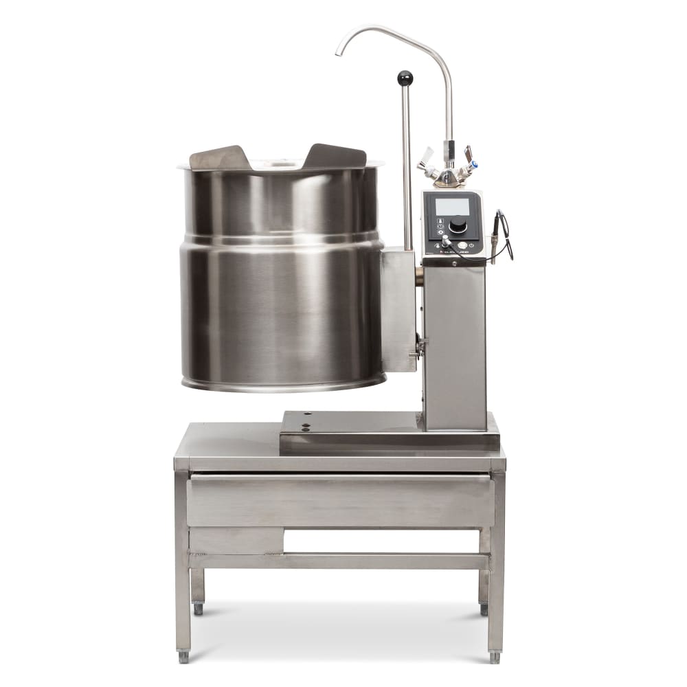 109-KET12T2083 12 gal Steam Kettle - Manual Tilt, 2/3 Jacket, 208v/3ph